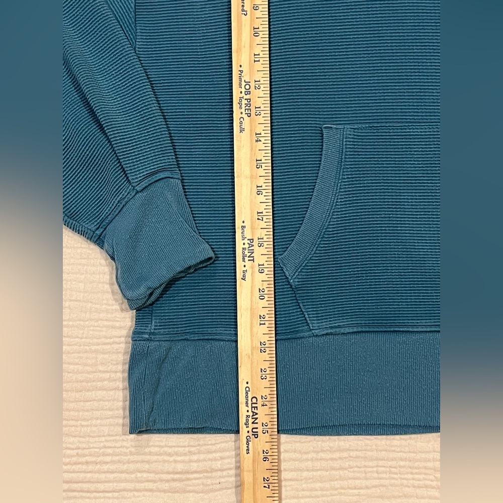 ATHLETA Plus Size Balance Waffle Hoodie Sweatshirt Size 1X - Picture 14 of 15
